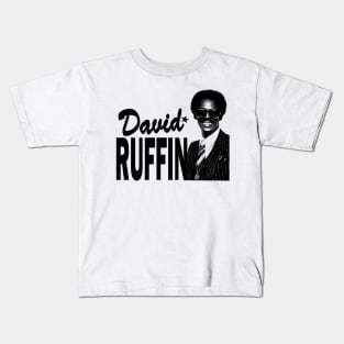 David Ruffin(American singer and musician) Kids T-Shirt